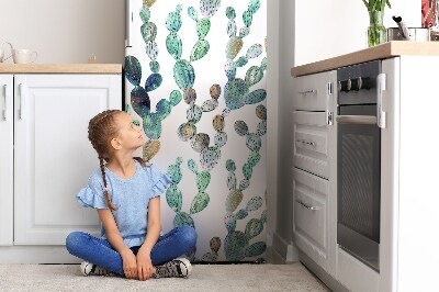 Magnetiskt kylskåp skydd Kaktus