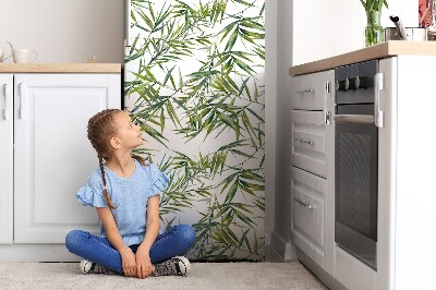 Magnetiskt kylskåp skydd Exotiska löv