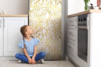 Magnetiskt kylskåp skydd Guld prydnad