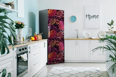 Magnetiskt kylskåpsöverdrag Lila djungel