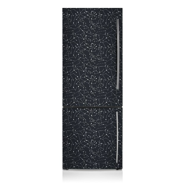 Magnetiskt kylskåpsöverdrag Galaxy