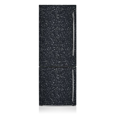 Magnetiskt kylskåpsöverdrag Galaxy