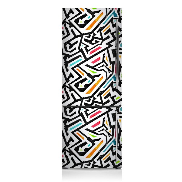 Magnetiskt kylskåp skydd Graffiti