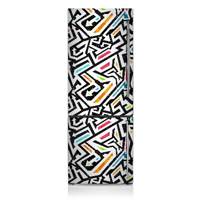 Magnetiskt kylskåp skydd Graffiti