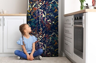Magnetiskt kylskåpsöverdrag Vattenfärg