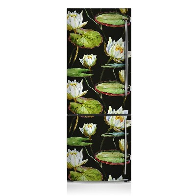 Magnetiskt kylskåp skydd Lotus blommor
