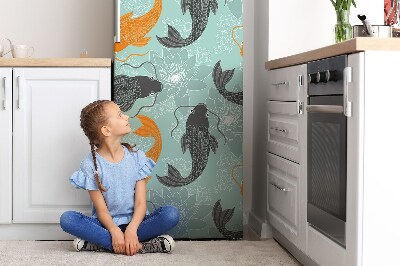 Magnetiskt kylskåpsöverdrag kinesisk karp