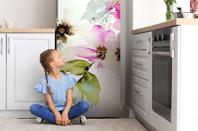 Magnetiskt kylskåp skydd Bukett blommor
