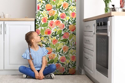 Magnetiskt kylskåpsöverdrag Persika