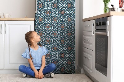 Magnetiskt kylskåp skydd Mandala mönster