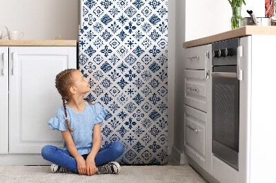 Magnetiskt kylskåpsöverdrag Havsmönster