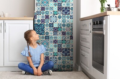 Magnetiskt kylskåp skydd Snyggt lapptäcke