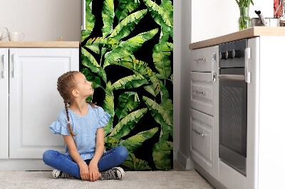 Magnetiskt kylskåp skydd Tropiska löv