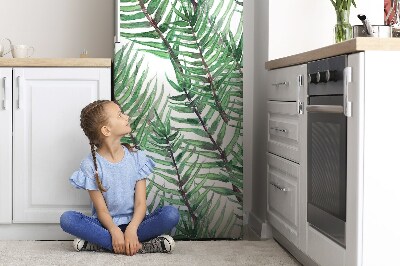 Magnetiskt kylskåp skydd Palmblad