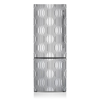 Magnetiskt kylskåpsöverdrag Illusionens geometri