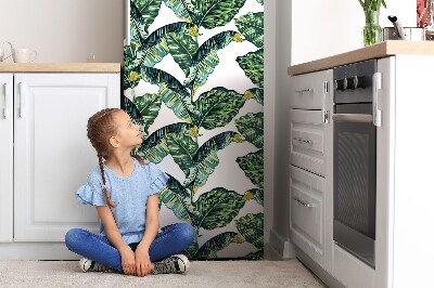 Magnetiskt kylskåp skydd Exotiska löv