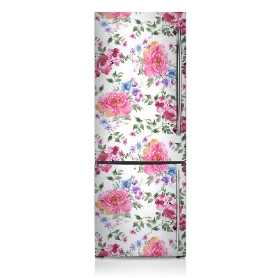 Magnetiskt kylskåp skydd Akvarell rosa