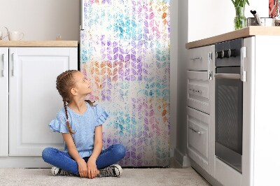 Magnetiskt kylskåp skydd Glitter blad