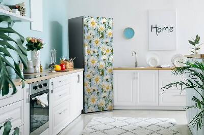 Magnetiskt kylskåp skydd Kamomillblommor