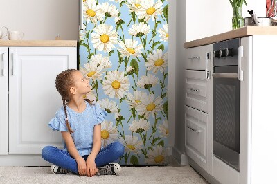 Magnetiskt kylskåp skydd Kamomillblommor