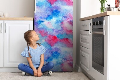 Magnetiskt kylskåp skydd Abstrakta moln
