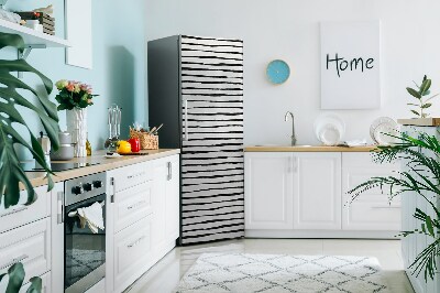 Magnetiskt kylskåp skydd Svarta linjer