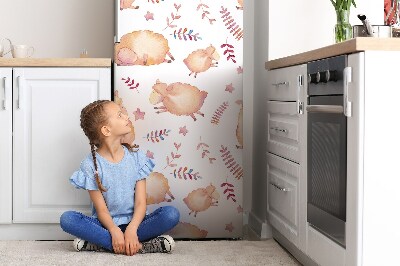 Magnetiskt kylskåpsöverdrag Får