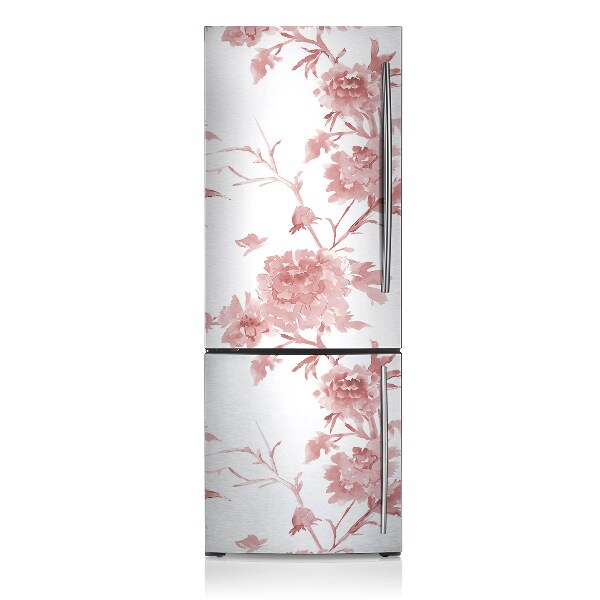 Magnetiskt kylskåp skydd Pastellblommor