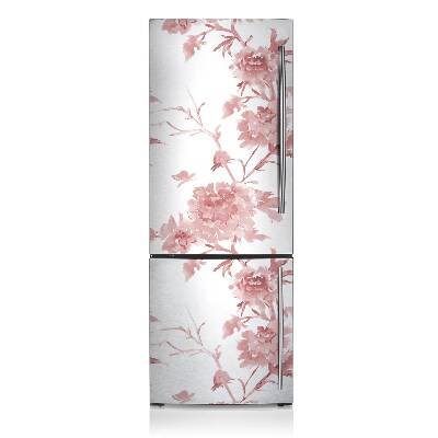 Magnetiskt kylskåp skydd Pastellblommor