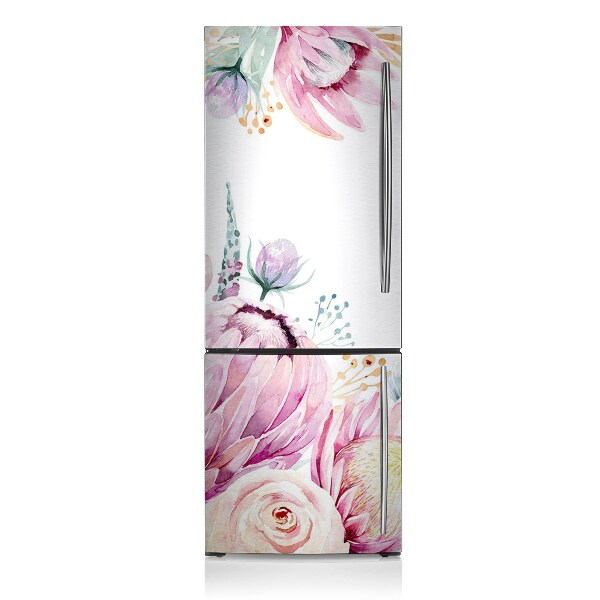 Magnetiskt kylskåp skydd Blomma ram
