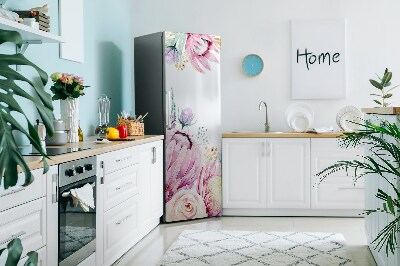 Magnetiskt kylskåp skydd Blomma ram