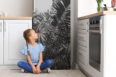 Magnetiskt kylskåp skydd Palmblad