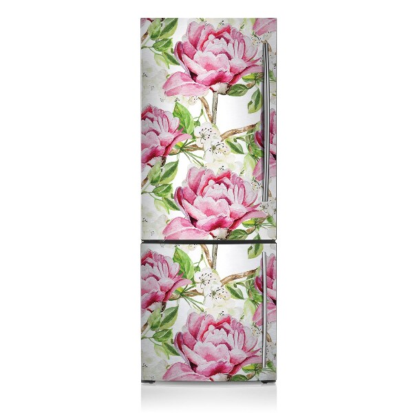 Magnetiskt kylskåpsöverdrag Rosa
