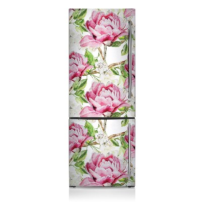 Magnetiskt kylskåpsöverdrag Rosa