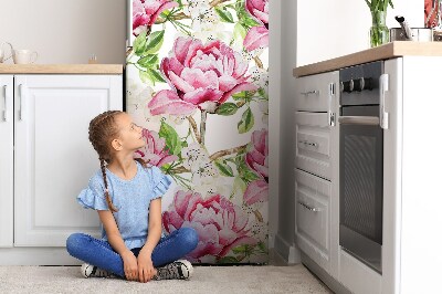 Magnetiskt kylskåpsöverdrag Rosa