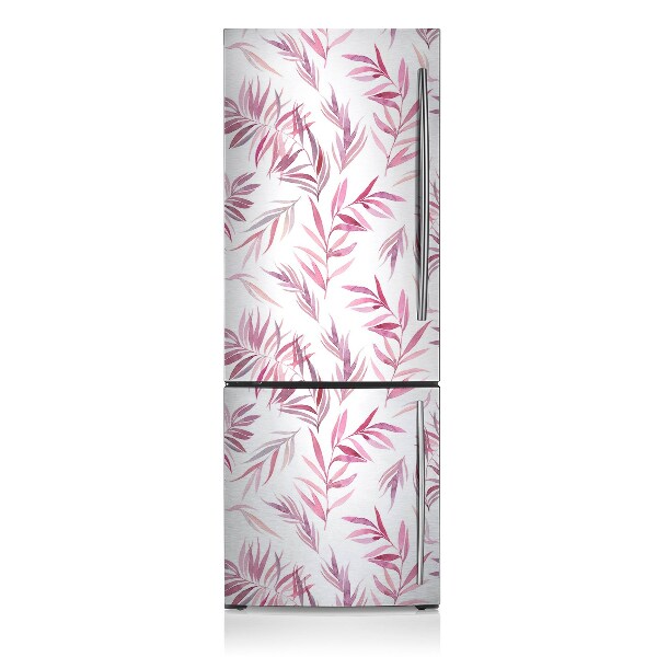 Magnetiskt kylskåp skydd Rosa löv