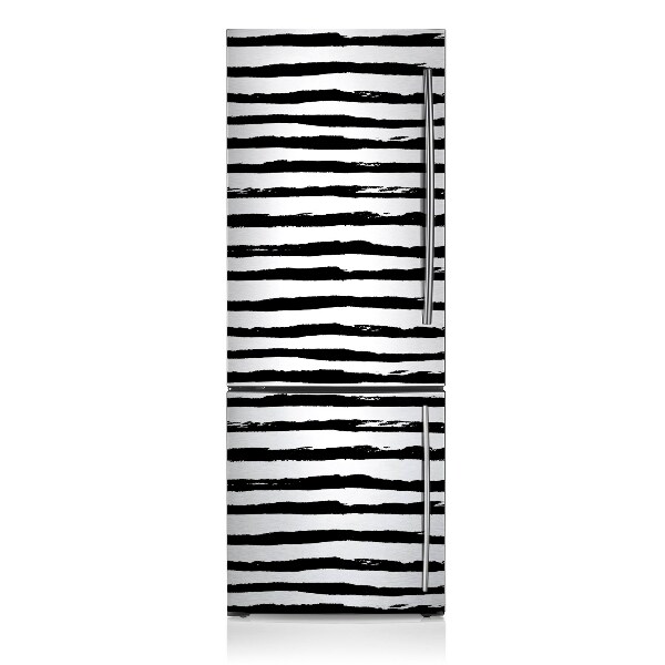 Magnetiskt kylskåpsöverdrag Zebra mönster