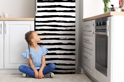 Magnetiskt kylskåpsöverdrag Zebra mönster