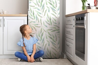 Magnetiskt kylskåp skydd Fina blad