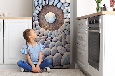 Magnetiskt kylskåp skydd Cirkel av stenar