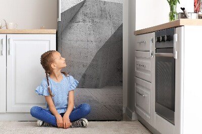 Magnetiskt kylskåpsöverdrag Abstrakt betong