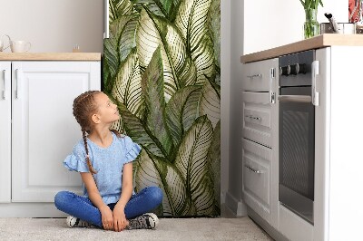 Magnetiskt kylskåpsöverdrag Monstera