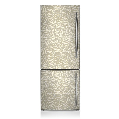 Magnetiskt kylskåp skydd Beige boho-tårar