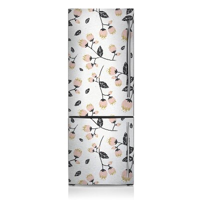 Magnetiskt kylskåp skydd Vårblommor