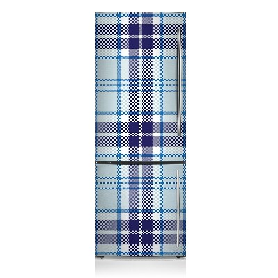 Magnetiskt kylskåp skydd Tartan pläd