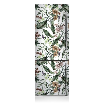 Magnetiskt kylskåpsöverdrag Vårblommor