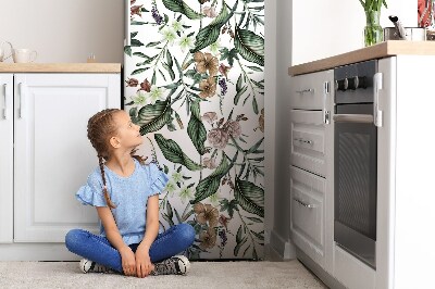 Magnetiskt kylskåpsöverdrag Vårblommor