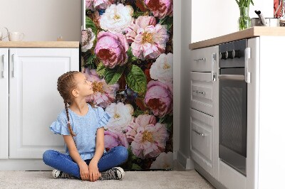 Magnetiskt kylskåpsöverdrag Trädgårdsrosor