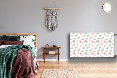 Magnetiskt radiatorskydd Små blommor