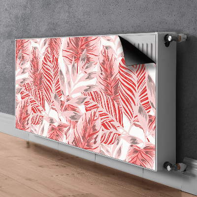 Magnetisk radiatorkåpa Rosa djungel